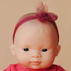 ML Poupées: POUPÉE BÉBÉ FILLE AZIATIQUE HABILLÉES 21cm - Miniland