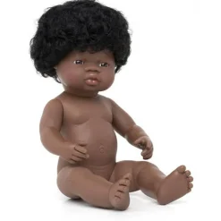 ML Poupées: POUPÉE FILLE AFRICAINE 38cm - Miniland