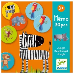 Mémo : Jungle 30 pièces - Djeco