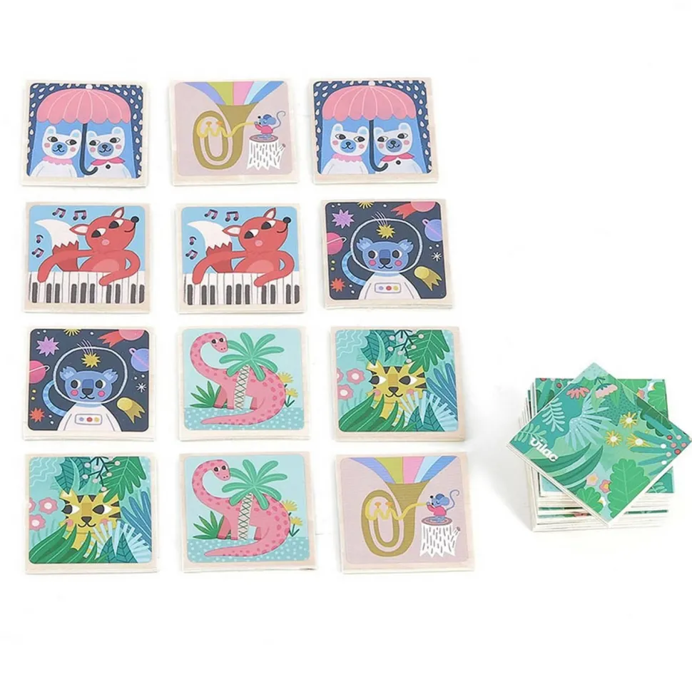 Mémo imagier - Michelle Carlslund - Vilac