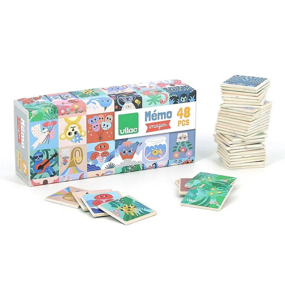 Mémo imagier - Michelle Carlslund - Vilac