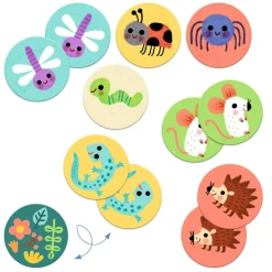 Mémo Petites bêtes - Djeco