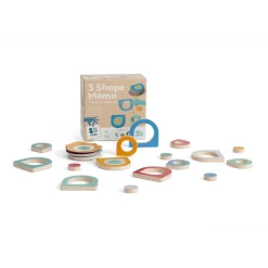 Mémo Tri-formes - BS Toys