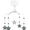 Mobile Musical Etoiles en Lin étoile bleu - Trousselier