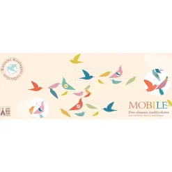 MOBILES - LITTLE BIG ROOM : Oiseaux multicolores - Djeco