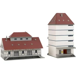 Modelisme N : Entrepôt de la coopérative - Faller