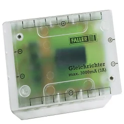 Modélisme : Eclairage : Redresseur électrique - Faller
