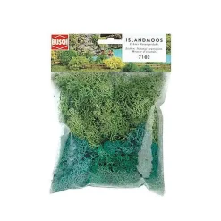 Modélisme : Matériel de flocage : Végétation - Assortiment de mousses - Hornby