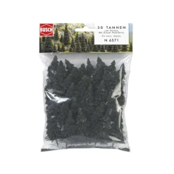 Modélisme : Végétation - 30 sapins - Busch