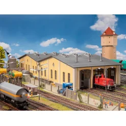 Modélisme ferroviaire HO : Dépôt Freilassing - Faller