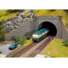Modélisme HO : 1 entrée de tunnel, 2 voies - Faller
