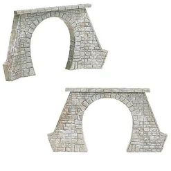 Modélisme HO : 2 entrées de tunnel - Faller