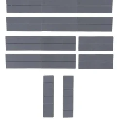 Modélisme HO : Éléments de mur larges Goldbeck - Faller