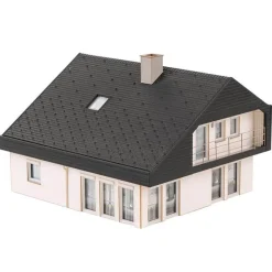 Modélisme HO : Maison toit en panneaux - Faller