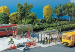 Modélisme HO : Accessoires de décor : Haltes Cité Compact - Faller