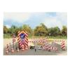 Modélisme HO : Accessoires de décor : Panneaux de signalisation de chantiers - Busch