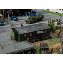 Modélisme HO : Baraque Militaire - Faller