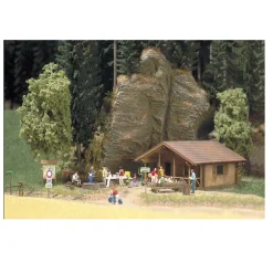 Modélisme HO : Chalet en bois - Busch