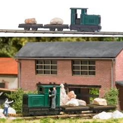 Modélisme HO : Coffret de démarrage : Carrière de pierres. - Busch