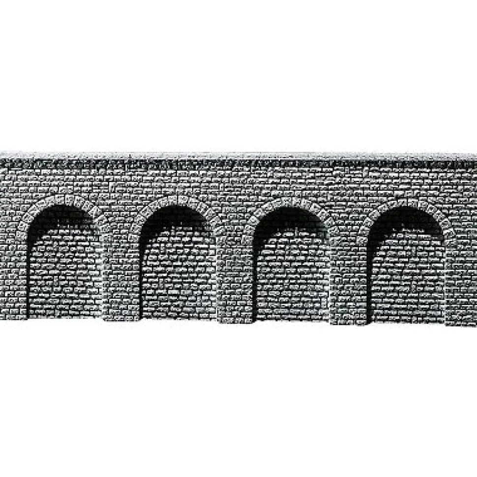 Modélisme HO : Dalle décorative pros : 4 arcades - Faller