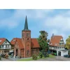 Modélisme HO : Eglise de petite ville - Faller