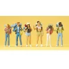 Modélisme HO : Figurines - Jeunes voyageurs - Preiser