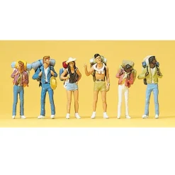 Modélisme HO : Figurines - Jeunes voyageurs - Preiser