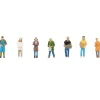 Modélisme HO : Figurines : Marché hebdomadaire II - Faller