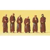 Modélisme HO : Figurines - Moines Franciscains - Preiser