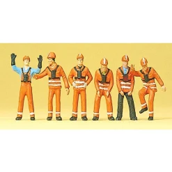 Modélisme HO : Figurines - Personnel de triage - Preiser