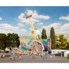 Modélisme HO : Fête foraine : Manège Raimbow Millenium - Faller