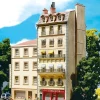 Modélisme HO : Immeuble de ville style français - Faller