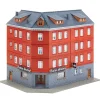 Modélisme HO : Maison d'angle de ville avec studio de tatouage - Faller