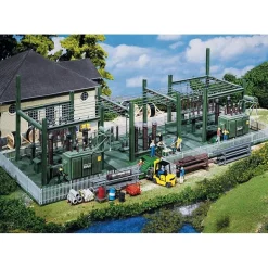 Modélisme HO : Poste de transformation - Faller