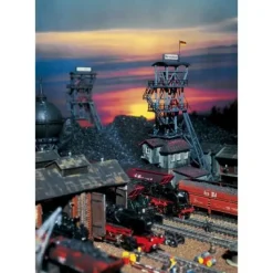 Modélisme HO : Puits d'extraction Marienschacht - Faller