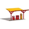 Modélisme HO : Station-service Minol - Busch