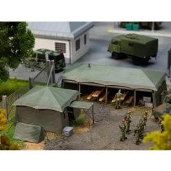 Modélisme HO : Tentes militaires - Faller