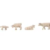 Modélisme N : Lot de figurines avec minibruitage : vaches - Faller