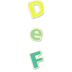 Mon alphabet aimanté - majuscule et minuscule - Hape