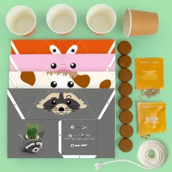 Mon atelier jardinage : La farandole des animaux en origami - Radis et Capucine