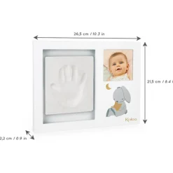 Mon cadre à souvenirs - photo et empreinte - Kaloo