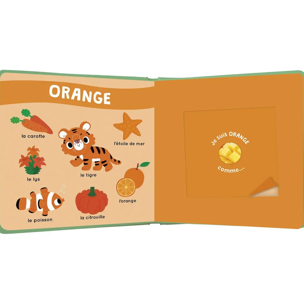 MON LIVRE DES ODEURS ET DES COULEURS - FRUITS EN FOLIE - Editions Auzou