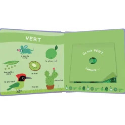 MON LIVRE DES ODEURS ET DES COULEURS - LE JARDIN - Editions Auzou