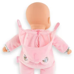 Mon premier doudou : Poupon Pti' Cœur Ours Rose - Corolle