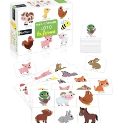 Mon premier loto : A la ferme - Nathan