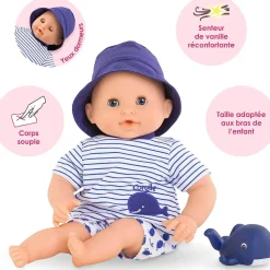 Mon premier poupon Corolle 30 cm : Bébé bain Marin - Corolle
