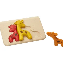 Mon premier puzzle girafe - Plan Toys