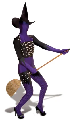 Morphsuits™ Sorcière Violette - RueDeLaFete