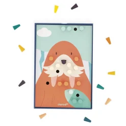 Mosaïque en bois : animaux - Janod