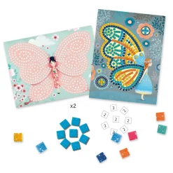 Mosaïques : Papillons - Djeco